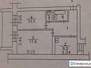 2-комнатная квартира, 52 м², 1/4 эт. Томск