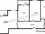 3-комнатная квартира, 110 м², 6/15 эт. Владимир