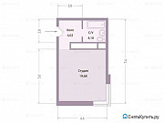 1-комнатная квартира, 28 м², 11/12 эт. Москва