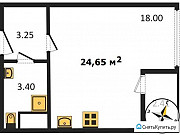 Студия, 27 м², 10/12 эт. Санкт-Петербург