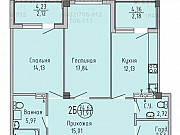 2-комнатная квартира, 75 м², 3/5 эт. Тольятти