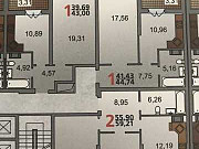 1-комнатная квартира, 43 м², 22/25 эт. Саратов