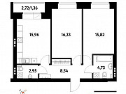 2-комнатная квартира, 65 м², 11/16 эт. Тюмень