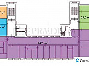 Офисное помещение в бц класса В площадью 449.5 кв Москва