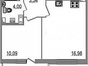 1-комнатная квартира, 36 м², 4/18 эт. Санкт-Петербург