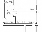 1-комнатная квартира, 46 м², 4/9 эт. Нижний Новгород