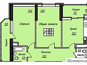 2-комнатная квартира, 77 м², 2/12 эт. Ставрополь