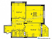 2-комнатная квартира, 60 м², 3/17 эт. Ковров