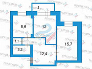 2-комнатная квартира, 54 м², 3/3 эт. Благовещенск