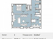 2-комнатная квартира, 70 м², 12/29 эт. Москва