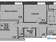 3-комнатная квартира, 76 м², 10/13 эт. Санкт-Петербург