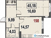 1-комнатная квартира, 45 м², 2/10 эт. Санкт-Петербург