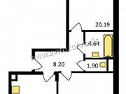 2-комнатная квартира, 69 м², 2/18 эт. Владимир