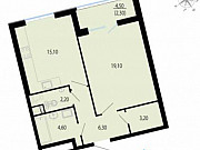 1-комнатная квартира, 53 м², 8/14 эт. Санкт-Петербург