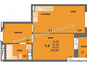 1-комнатная квартира, 43 м², 16/17 эт. Ижевск