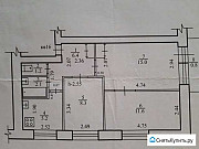 3-комнатная квартира, 50 м², 5/5 эт. Чита