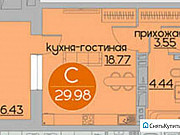 1-комнатная квартира, 30 м², 8/25 эт. Пермь