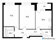 2-комнатная квартира, 71 м², 14/20 эт. Москва