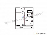 1-комнатная квартира, 36 м², 7/10 эт. Ульяновск