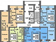 2-комнатная квартира, 61 м², 10/16 эт. Саратов