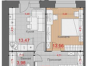 1-комнатная квартира, 44 м², 5/7 эт. Великий Новгород