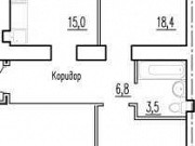 2-комнатная квартира, 62 м², 4/9 эт. Самара