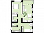 2-комнатная квартира, 64 м², 6/15 эт. Екатеринбург