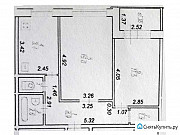 2-комнатная квартира, 50 м², 4/9 эт. Рязань