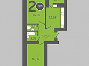 2-комнатная квартира, 60 м², 10/17 эт. Оренбург