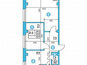 2-комнатная квартира, 50 м², 4/8 эт. Санкт-Петербург