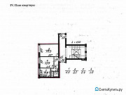 2-комнатная квартира, 51 м², 6/7 эт. Санкт-Петербург