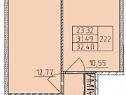 1-комнатная квартира, 32 м², 10/18 эт. Санкт-Петербург