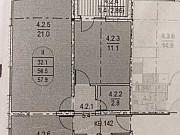 2-комнатная квартира, 58 м², 5/12 эт. Москва