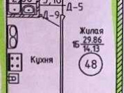 1-комнатная квартира, 29 м², 1/3 эт. Таганрог
