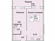 2-комнатная квартира, 44 м², 14/17 эт. Киров