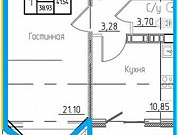 1-комнатная квартира, 41 м², 12/17 эт. Оренбург