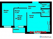 2-комнатная квартира, 54 м², 2/3 эт. Таганрог