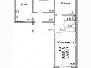 3-комнатная квартира, 90 м², 8/10 эт. Саратов