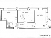 2-комнатная квартира, 60 м², 1/6 эт. Киров