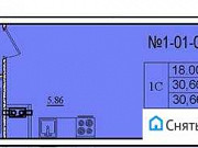 Студия, 30 м², 5/27 эт. Санкт-Петербург
