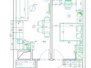 1-комнатная квартира, 46 м², 21/25 эт. Санкт-Петербург