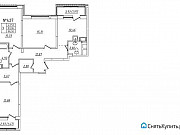 3-комнатная квартира, 86 м², 3/11 эт. Санкт-Петербург