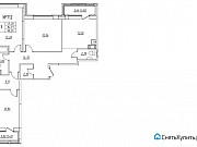 3-комнатная квартира, 88 м², 9/11 эт. Санкт-Петербург