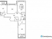 3-комнатная квартира, 86 м², 8/11 эт. Санкт-Петербург