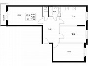 3-комнатная квартира, 77 м², 9/10 эт. Санкт-Петербург