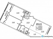 2-комнатная квартира, 66 м², 7/11 эт. Санкт-Петербург