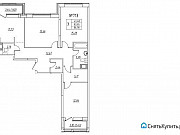 3-комнатная квартира, 86 м², 10/11 эт. Санкт-Петербург