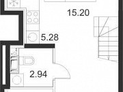 3-комнатная квартира, 101 м², 5/17 эт. Санкт-Петербург