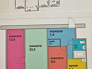 3-комнатная квартира, 62 м², 4/5 эт. Уфа