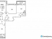 3-комнатная квартира, 88 м², 3/11 эт. Санкт-Петербург